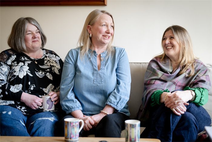 Left to right: Trina Budge, Marion Calder, Susan Smith