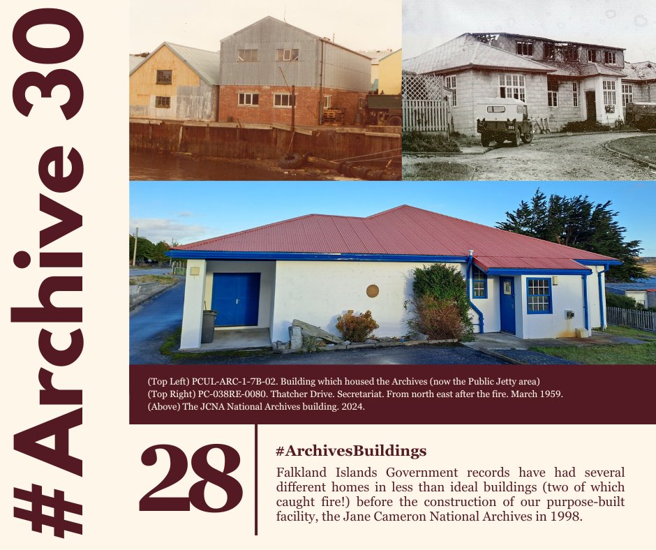 #Archive30 #ArchivesBuildings

<a href="/FalklandsGov/">Falkland Islands Gov</a> <a href="/ARAScot/">ARA Scotland</a>