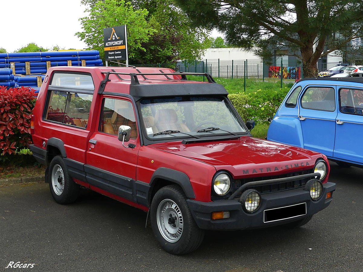 RGcars85's tweet image. #matra #Simca Rancho 🇫🇷
le premier vrai SUV ?