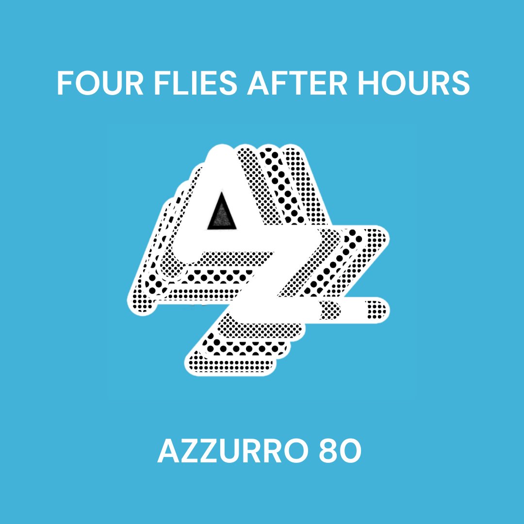 Get Azzurro 80's sound preview: "After Hours: Azzurro 80" playlist before "Flashback" (May 9th). 

His inspirations revealed! 

Listen now on Spotify 👉 open.spotify.com/playlist/6hjWq…

 #fourflies