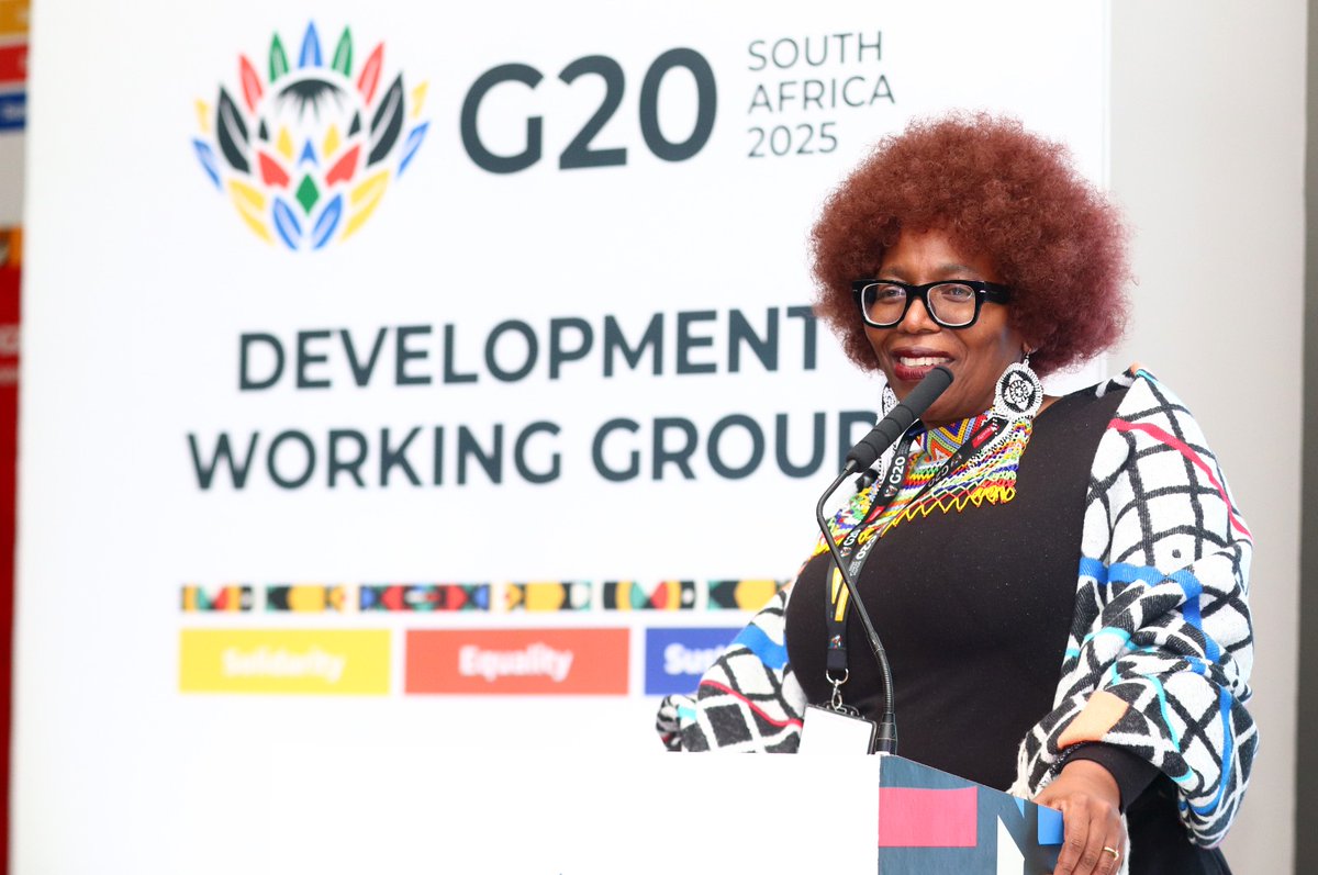 SAIIA is participating in the <a href="/g20org/">G20 South Africa</a>  2nd Development Working Group (DWG) meeting this week.

The <a href="/DpmeOfficial/">DPME</a> plays an integral role in shaping global development priorities. Pics below are from a side event on illicit financial flows, moderated by <a href="/Siderop/">Elizabeth Sidiropoulos</a>. 

#G20SouthAfrica