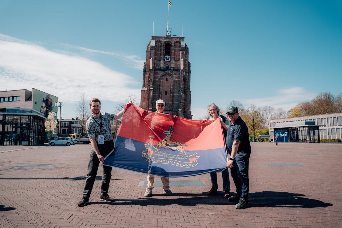 Leeuwarden, 80 jaar in vrijheid. Thank you, Royal Canadian Dragoons. ♥️