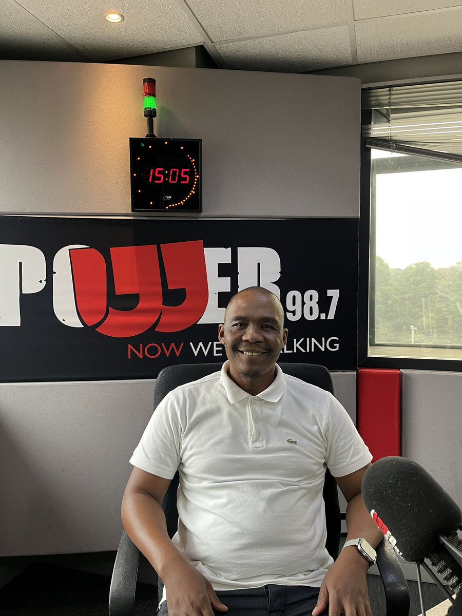 Powerfm987's tweet photo. It's Drive time...

Welcome to #POWERDrive with 
@Thabisoo, @Fifi_CM and the team until 18:00.

Get in touch with us throughout the show.

☎️: 0861 987 000
📲: 083 303 7093 
📺: DSTV Channel 889
🖥Live stream: https://t.co/gIfq3iZpxr

Proudly sponsored by @RAF_SA https://t.co/48QxYmyP8p