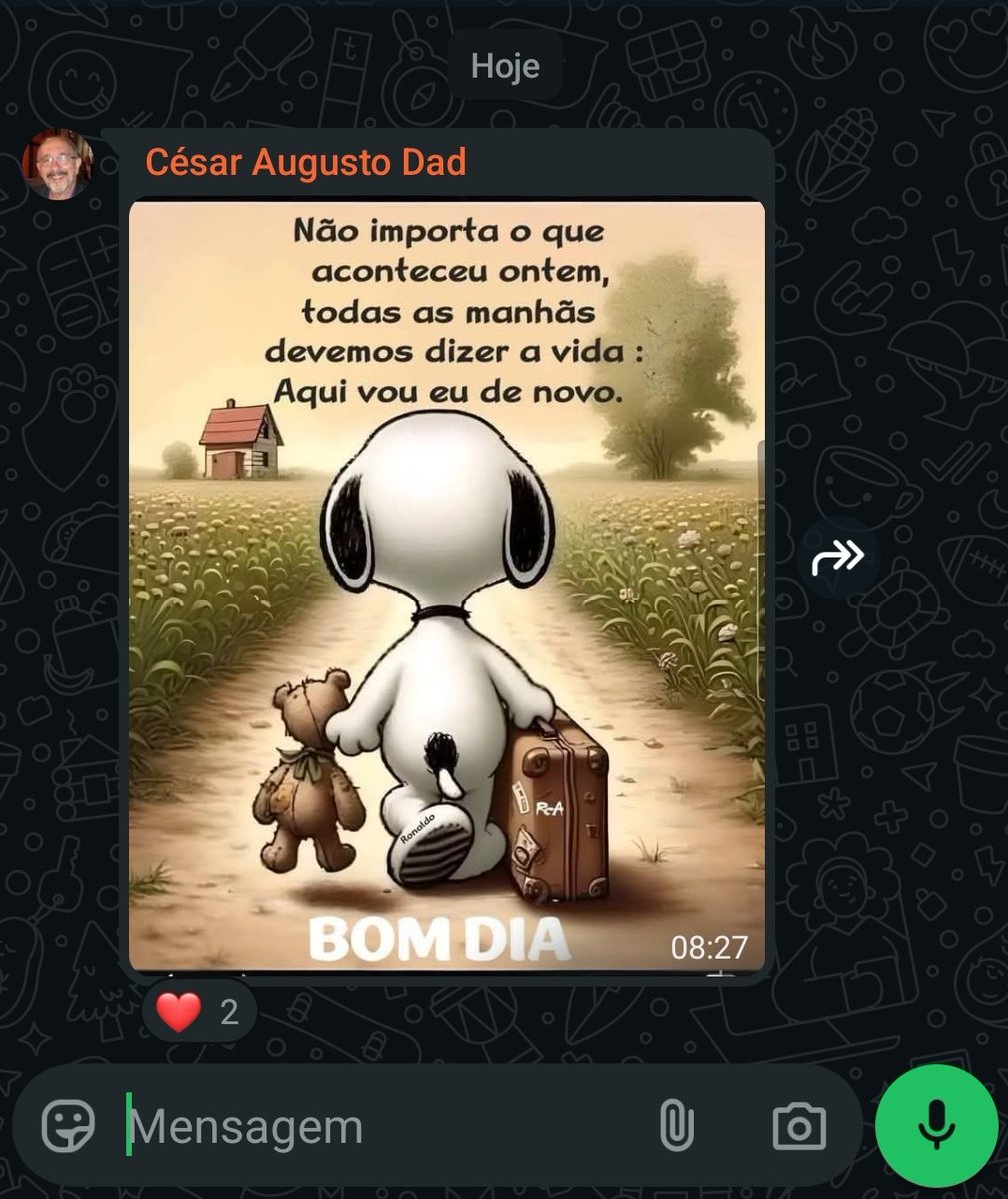 Csarb's tweet image. Amo os motivacionais do meu pai no grupo kkkkk 🤧🥹