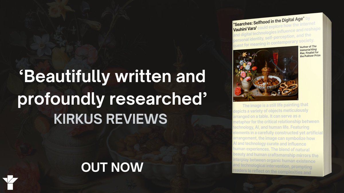 A personal and provocative exploration of how technology companies have reshaped human language, and, if we let them, could steal it from us.

tidd.ly/4lx4tbm

#Searches #VauhiniVara
