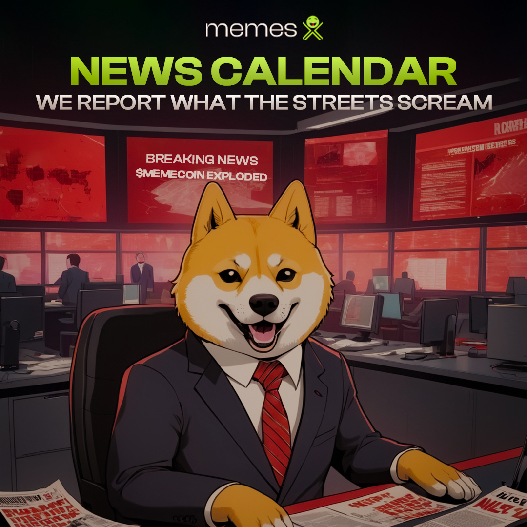 MemesX News— where memes write the headlines and the community drives the ink.

💣 Meme coin explosions
🚨 Instant hype alerts
🎭 Daily scoops dripping with culture

We don’t report news—we spark it. If it’s not wild, unhinged, or straight-up savage, it’s not us.

👑 Real voices.