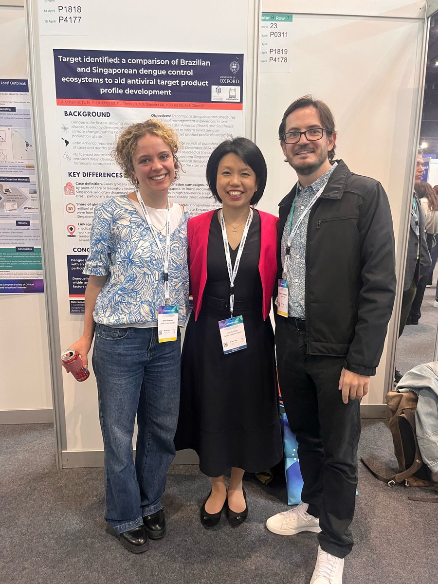 xhschan's tweet image. A packed #ESCMIDGlobal2025 #ESCMIDGlobal! So good to meet old friends and new from around the world in beautiful Vienna.

Thank you @ESCMID for the Young Investigator Award and one of the best conferences I&apos;ve ever attended. 

Well done Shanghavie Loganathan, Alice Scharmeli, and…
