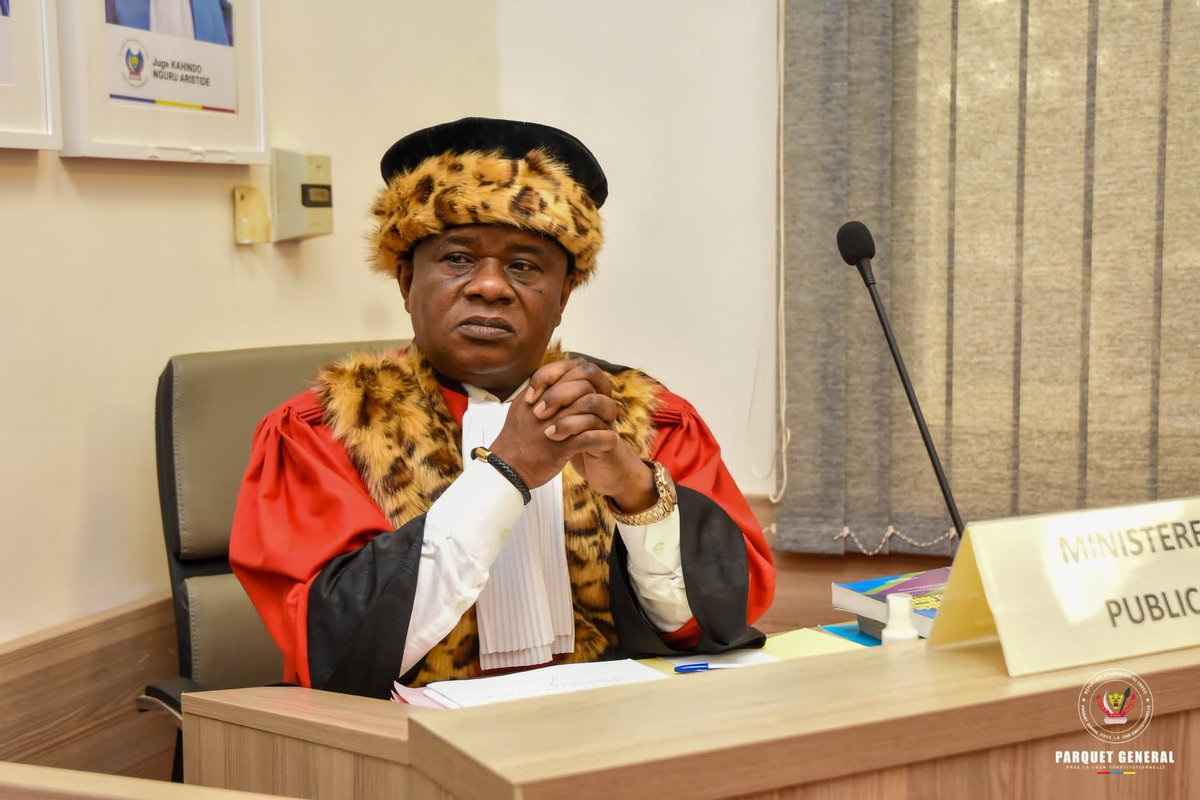 Parquet Général près la Cour Constitutionnelle RDC tweet media