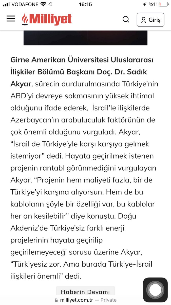 Doğu Akdeniz’deki denizaltı elektrik kablosu projesinin  ertelenmesini <a href="/milliyet/">milliyet.com.tr</a> ‘e değerlendirdim. Bilginize. <a href="/girneamerican/">Girne American Uni</a> <a href="/akpinar_serhat/">Serhat AKPINAR</a> <a href="/hasanunal1920/">Prof. Dr. Hasan Ünal</a> <a href="/HakanAridemir/">Hakan Arıdemir</a> <a href="/tesamtr/">TESAM</a> <a href="/tuicakademi/">TUİÇ Akademi</a> <a href="/burakyalim/">Burak Yalım</a> <a href="/GokhanIslim/">Yedek hesap</a> <a href="/Mukerrem_Yil69/">Mükerrem YILMAZ</a> milliyet.com.tr/gundem/dogu-ak…