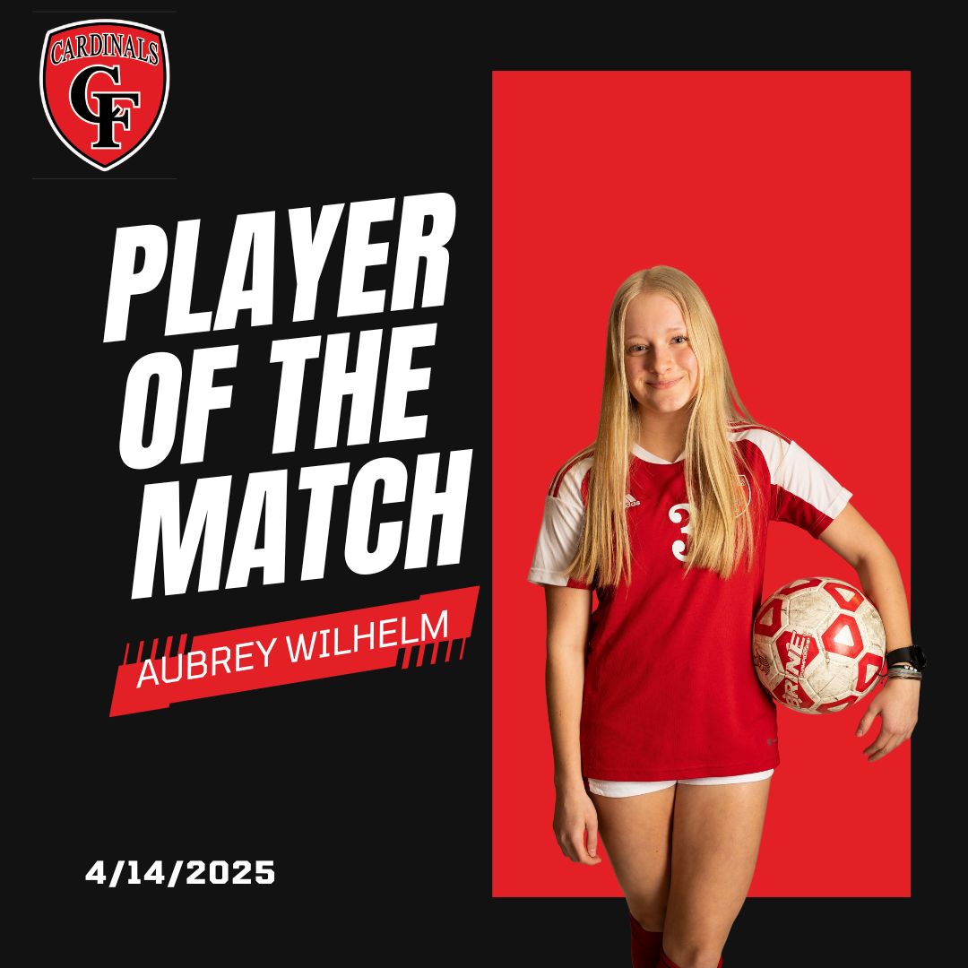 A big defensive effort from last nights Cardinal Player of the Game Aubrey! Other notable Alana Radke-Gomez scored her first career goal.