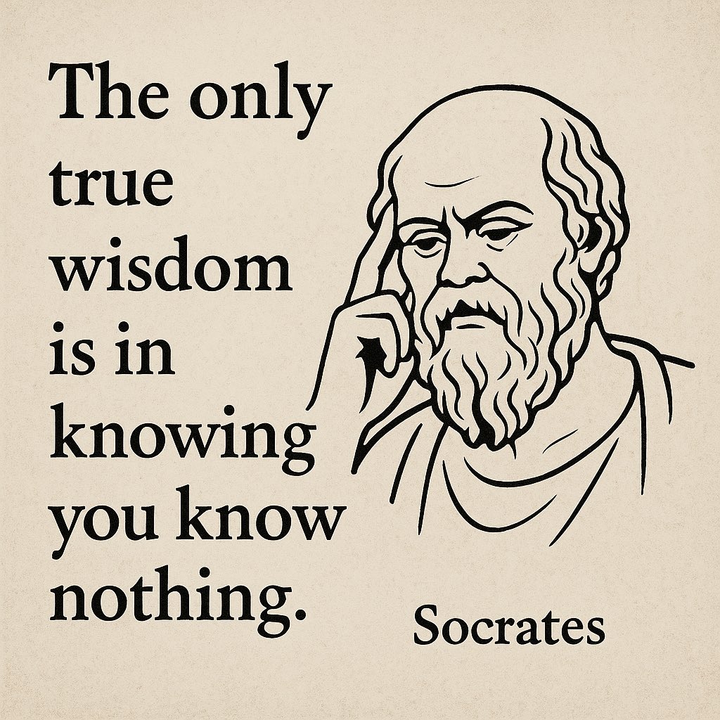 jswapnil's tweet photo. By admitting your ignorance, you open yourself up to question, explore, learn, and grow. It’s the foundation of curiosity. The moment you believe you know it all, you stop evolving. But when you recognise your limits — that’s when the real journey begins. https://t.co/Scm4L7KJGz