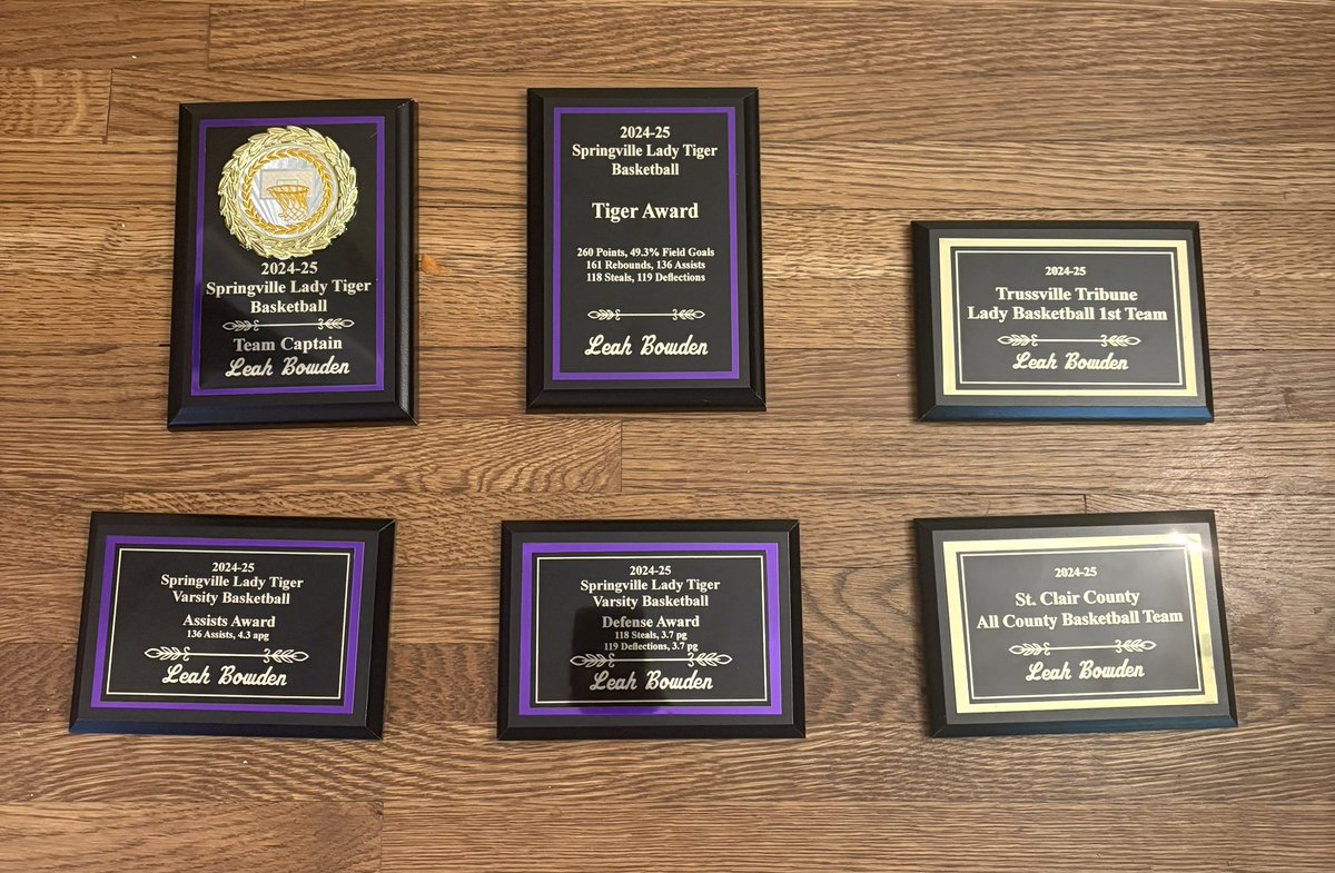 On Sunday, we had our basketball banquet. 🏀I am so very thankful and blessed to have received the following awards:
☑️Team Captain Award
☑️Tiger Award
☑️Defense Award
☑️Assists Award
☑️Trussville Tribune First Team
☑️St. Clair County All County 
#basketball #twosportathlete
