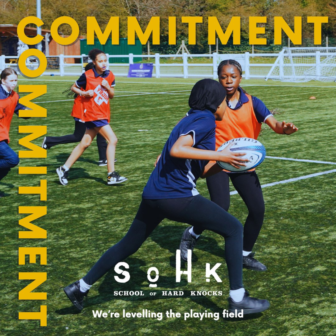 Our programme is underpinned by a 5C's framework which improves a pupil's confidence, communication, control, cohesion &amp; commitment. COMMITMENT looks like showing up and taking positive steps to achieving their goals. It can change the course of someone's life.