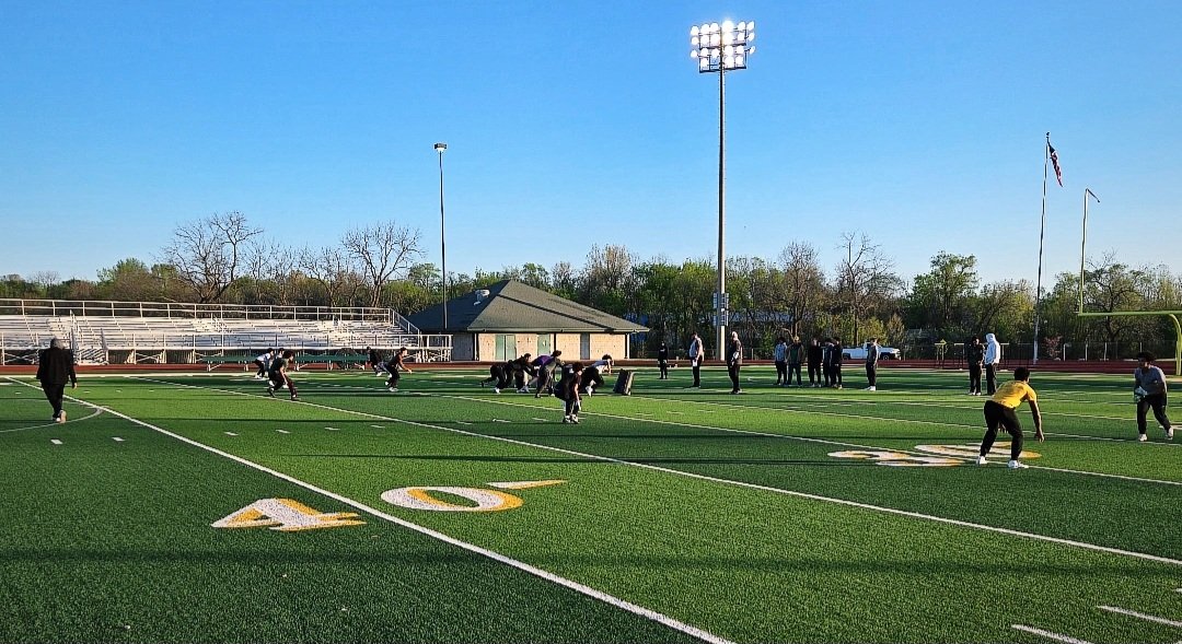 The Vikings have been working this Spring!! Another great morning at JFK. Parkview Football 🏈 📈🔥