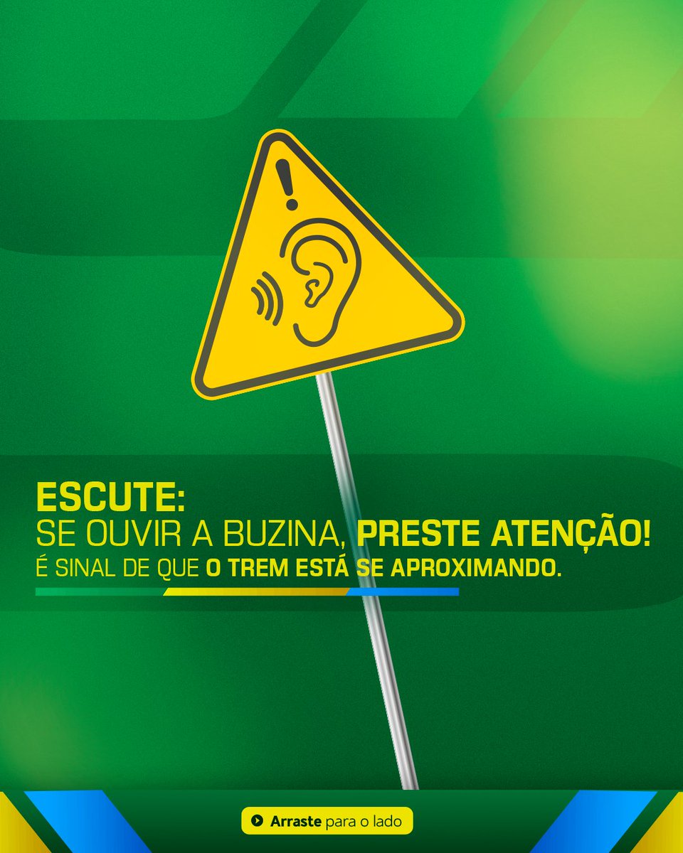 ctstransportes's tweet image. Trem não para como um carro! Respeite a sinalização e nunca tente atravessar com a composição por perto. 

Um pequeno descuido pode custar uma vida. 

Segurança sempre em primeiro lugar! 🚦🚆 

#segurançanatransporte #atençãototal #vidaprimero #ctstransportadora #TCLABrasil