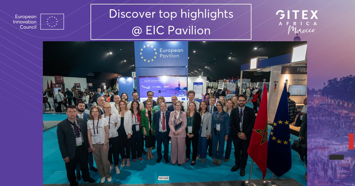 European Innovation Council (@eueic) on Twitter photo The #EUeic Pavilion is now open at <a href="/GITEXAfrica/">GITEX AFRICA</a> 2025!
Meet our innovative European companies and discover the sessions at the EU Pavilion.
📍 Hall 20, booth 20C - 30
Make sure to stop by! The #EUeic Pavilion is now open at <a href="/GITEXAfrica/">GITEX AFRICA</a> 2025!
Meet our innovative European companies and discover the sessions at the EU Pavilion.
📍 Hall 20, booth 20C - 30
Make sure to stop by!
