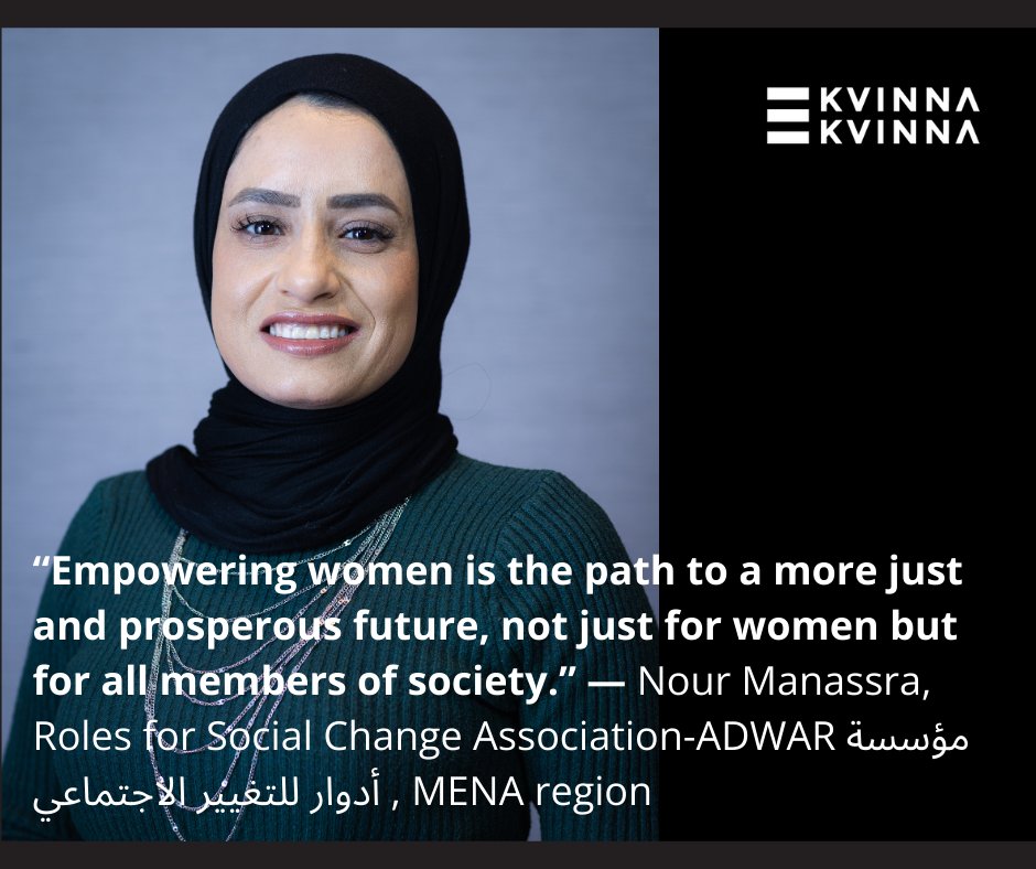 Kvinna till Kvinna International (@kvinnakvinnaint) on Twitter photo Nour Manassra — <a href="/RolesAssociatio/">Roles Association</a>
FemPawer — led by a consortium of 4 organisations, and implemented within a network of 39 diverse WCSOs.
#FemPawer consortium:
<a href="/AWOrganization/">Arab Women Org</a>
<a href="/PWWSD/">PWWSD</a>
#CollectiveforResearchandTrainingDevelopmentAction
#kvinnatillkvinna Nour Manassra — <a href="/RolesAssociatio/">Roles Association</a>
FemPawer — led by a consortium of 4 organisations, and implemented within a network of 39 diverse WCSOs.
#FemPawer consortium:
<a href="/AWOrganization/">Arab Women Org</a>
<a href="/PWWSD/">PWWSD</a>
#CollectiveforResearchandTrainingDevelopmentAction
#kvinnatillkvinna