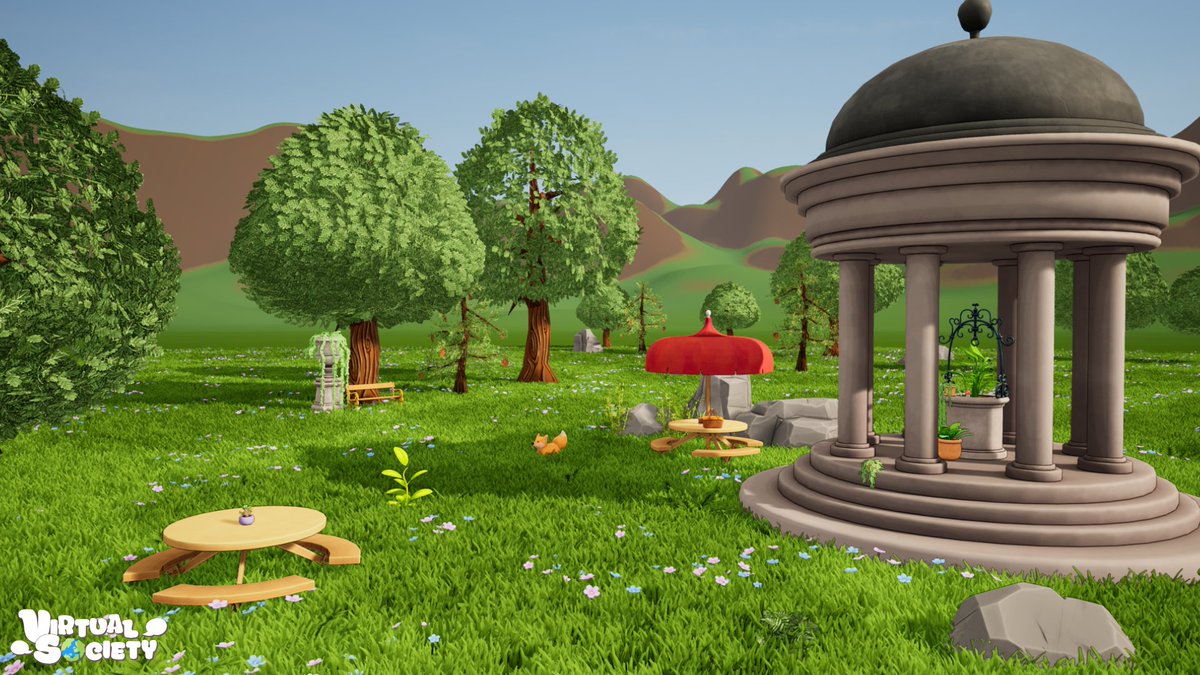 Spring has arrived in VirtualSociety! ☀️🌷
Design your dream garden, soak in the sunlight, and breathe easy in a world built for calm and creativity.