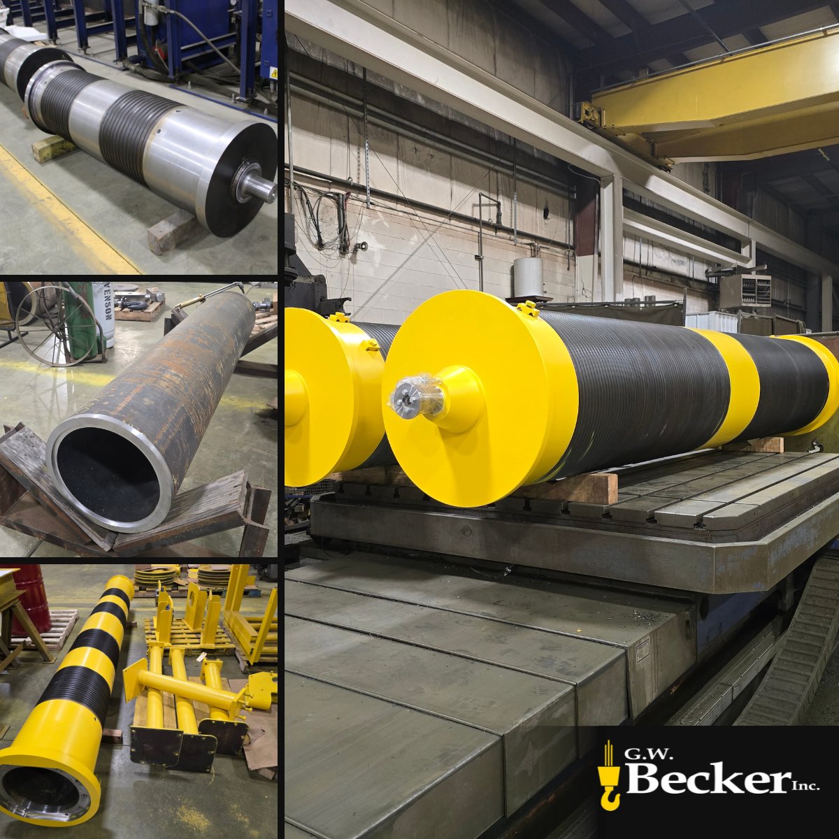 gwbeckerinc's tweet photo. From raw material to ready-to-ship — here’s what quality looks like on the production floor:
Every detail reflects the kind of reliability, precision, and safety our customers count on — especially when downtime isn't an option.
#OverheadCranes #IndustrialManufacturing https://t.co/Xamz1TwDW7