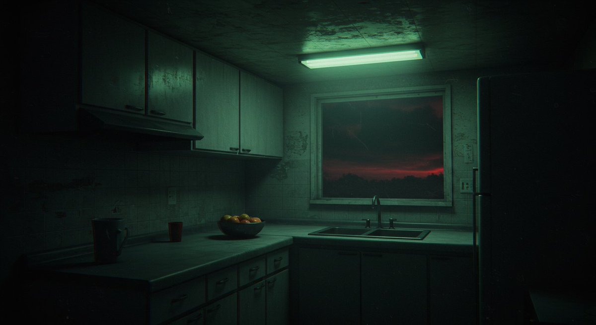kyoko_kuroneko's tweet image. 「#AIArt」「#ImageFX」「#LiminalHorror」