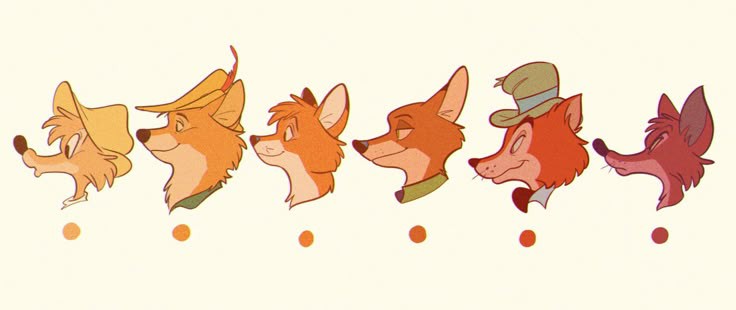 Fox color pallet🦊
