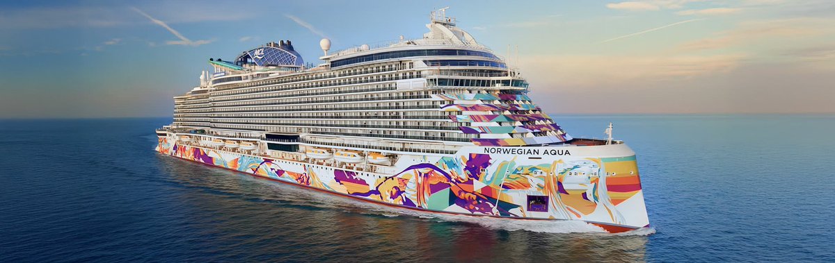 Congratulations, Norwegian Cruise Line! #ncl #CruiseNorwegian #norwegianaqua ncl.com/cruise/aqua