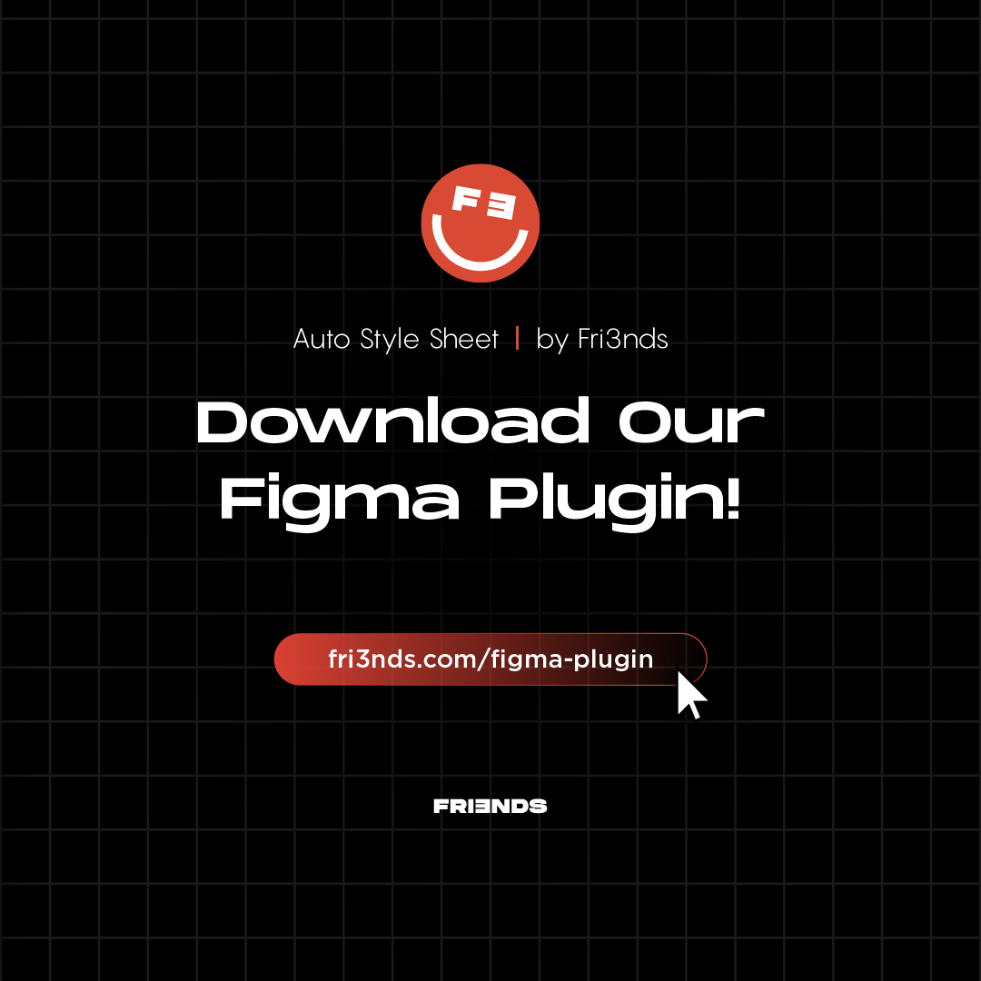 It's never too late to remind you that you can download our FREE @Figma Plugin!

1) Go to fri3nds.com/figma-plugin
2) Hit "GET PLUGIN"
3) Donate if you want
4) That's all!

⏰ Save time in your process and find inconsistencies in your figma files

#figma #plugin #webdesign #webdev
