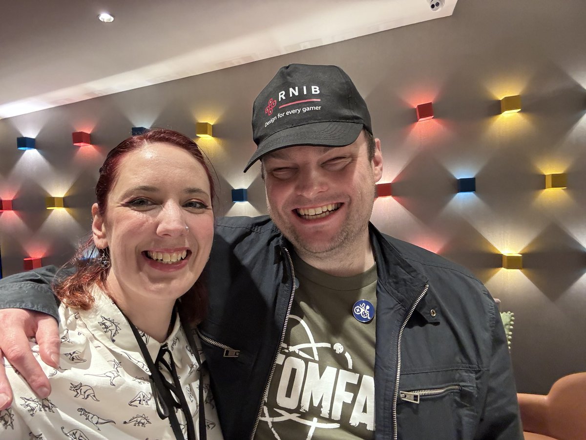 🌲🐺 Seawolf 🏴🌲 (@searraleishman) on Twitter photo Goodness of any conference this one always feels like such a homecoming and community.
Had a wonderful moment to finally speak to the lovely <a href="/sightlessKombat/">SightlessKombat #Accessibility</a> today over breakfast. So so nice to speak to you.
#GAconf Goodness of any conference this one always feels like such a homecoming and community.
Had a wonderful moment to finally speak to the lovely <a href="/sightlessKombat/">SightlessKombat #Accessibility</a> today over breakfast. So so nice to speak to you.
#GAconf