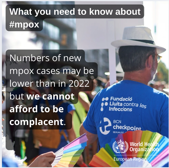 #Mpox has not gone away.

‼️It remains a public health emergency of international concern (#PHEIC)
⬆️In the WHO European Region, we see around 200 cases a month—more than last year.

Find out more about the disease and why we should still be vigilant: 
bit.ly/3WzkelY