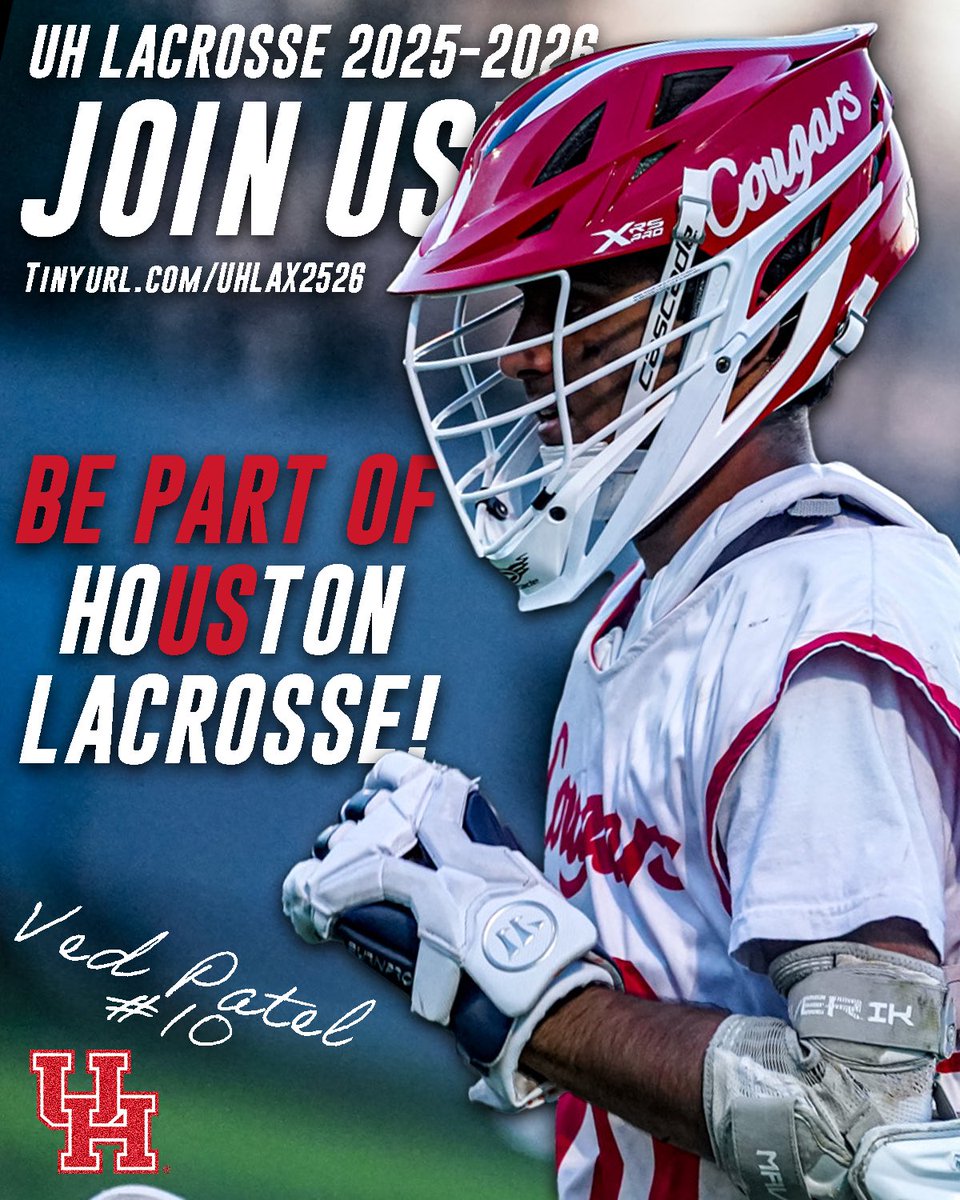 Houston Lacrosse (@uhcougarlax) on Twitter photo CANT STOP HOUSTON! š„ Grad student Sean Sheikh on how far the University of Houston has comeā athletically & academically. Also why the best is yet to come. āŗļø
Will you join our program?
Tinyurl.com/uhlax2526š¾
<a href="/VarsityLacrosse/">Varsity Club Lacrosse</a> <a href="/MCLA/">MCLA</a> <a href="/UHouston/">University of Houston</a> <a href="/UHBauerCollege/">UHBauerCollege</a> <a href="/uhrecreation/">UH Campus Recreation</a> CANT STOP HOUSTON! š„ Grad student Sean Sheikh on how far the University of Houston has comeā athletically & academically. Also why the best is yet to come. āŗļø
Will you join our program?
Tinyurl.com/uhlax2526š¾
<a href="/VarsityLacrosse/">Varsity Club Lacrosse</a> <a href="/MCLA/">MCLA</a> <a href="/UHouston/">University of Houston</a> <a href="/UHBauerCollege/">UHBauerCollege</a> <a href="/uhrecreation/">UH Campus Recreation</a>