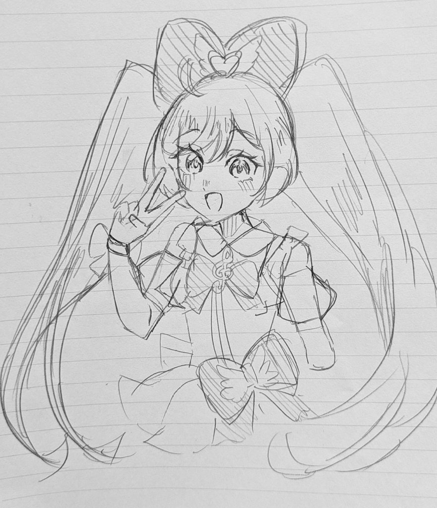 落書きですけどらぁらです！