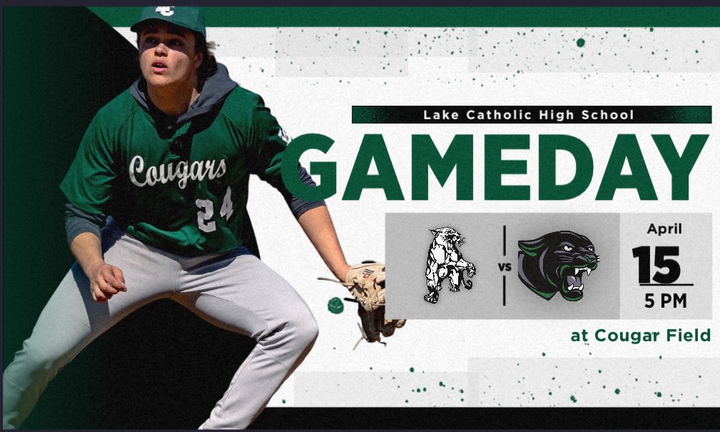 Lake Catholic Baseball (@lccougarbase) on Twitter photo Danny is on the move and looking for another win! Come out and support the guys as they take on Holy Name Tuesday, 4/15, at 5pm at Cougar Field! <a href="/lakecatholic/">Lake Catholic</a> Danny is on the move and looking for another win! Come out and support the guys as they take on Holy Name Tuesday, 4/15, at 5pm at Cougar Field! <a href="/lakecatholic/">Lake Catholic</a>