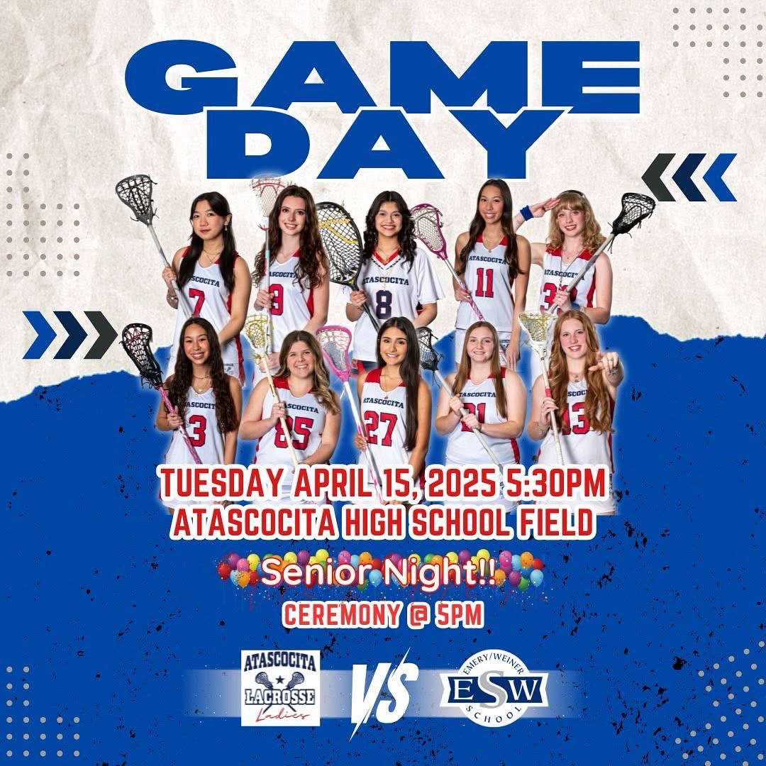 Atascocita Ladies Lacrosse (@atascoladieslax) on Twitter photo Join us tonight for 🌟SENIOR NIGHT🌟 ceremony is at 5, game is at 5:30. Come help us celebrate these amazing players! <a href="/HumbleISD_AHS/">The Atascocita HS</a> <a href="/HumbleISD/">Humble ISD</a> Join us tonight for 🌟SENIOR NIGHT🌟 ceremony is at 5, game is at 5:30. Come help us celebrate these amazing players! <a href="/HumbleISD_AHS/">The Atascocita HS</a> <a href="/HumbleISD/">Humble ISD</a>