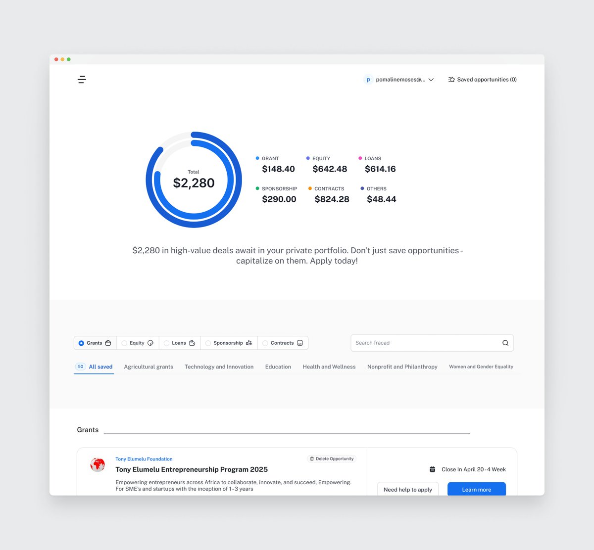 PrimeLeonard1's tweet photo. #UIUXDesign #EmptyStateDesign #ProductDesign #UXWriting #ResponsiveDesign #DesignSystems #DashboardDesign #GrantsPlatform #MicrocopyMatters #EmptyVsFilled #WebAppDesign #DesignForImpact #UXStrategy #FracadDesign #OpportunityTracker https://t.co/Yl24Q15WDm