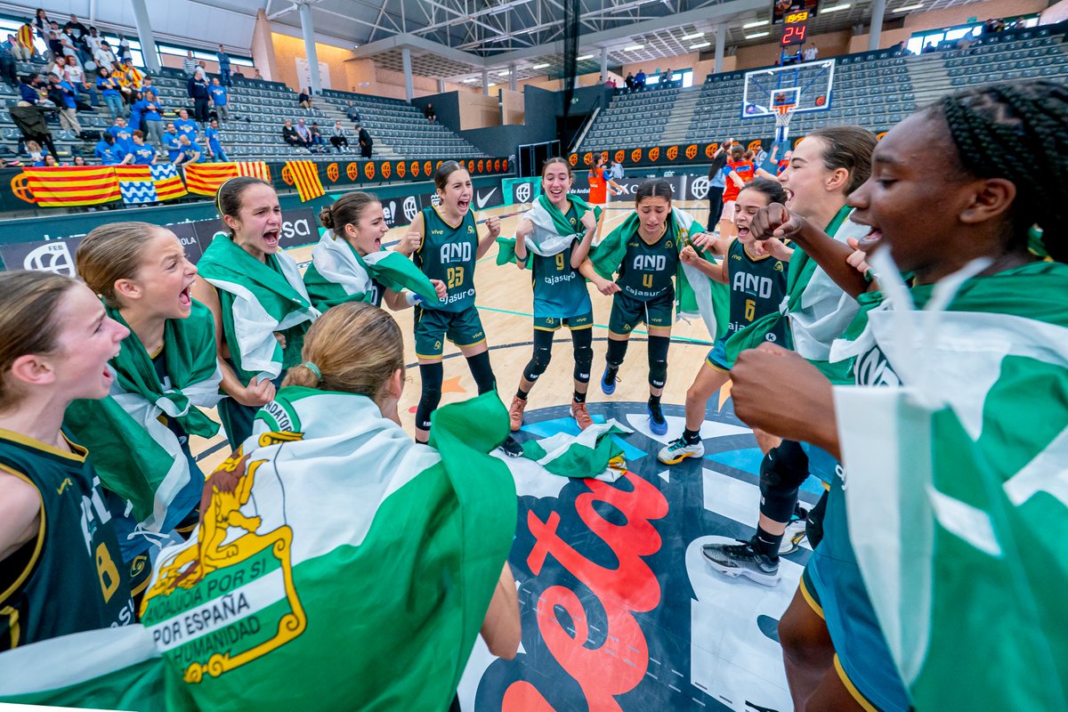 Tenemos el primer FINALISTA en categoría femenina en el #PlanetaMini2025 🪐

🟢 <a href="/FAB_Andaluza/">Federación Andaluza de Baloncesto</a> 🟢

#SomosEquipo