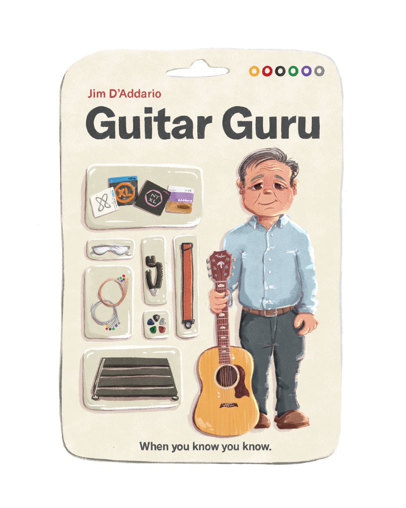 D'Addario action figure you say? 👀

Here's a creation of our very own founder, Jim D'Addario, with his iconic string sets, Pro-Winder, XPND Pedalboard, Auto Lock Strap, and a @taylorguitars build to boot. 🎸

🎨: @mikecarrotdoodles