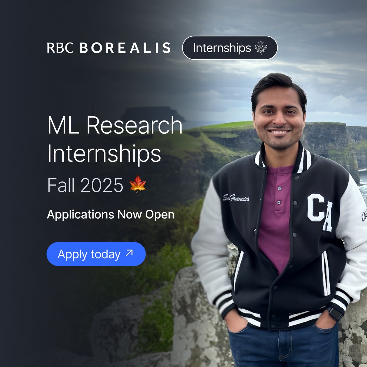 RBCBorealis's tweet image. #HIRING Fall 2025 ML Research Interns! We&apos;re looking for #students that want to enhance their #AI and #ML education by working on real-life challenges with our team of #researchers at @RBCBorealis. 🤖

Apply by May 9 👉 rbcborealis.com/program-applic…
