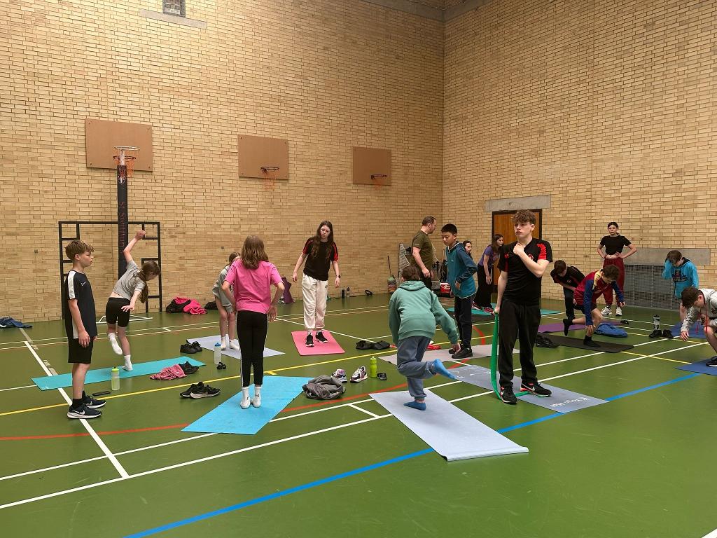BSGSwim's tweet photo. Camp day 3 update.  The kids have done their morning training with a breath holding and pull focus ending with some social kick. Followed by land training which culminated in a wall sit challenge with some very determined contenders vying for the title of wall sit champion. https://t.co/QZp4gofgYT