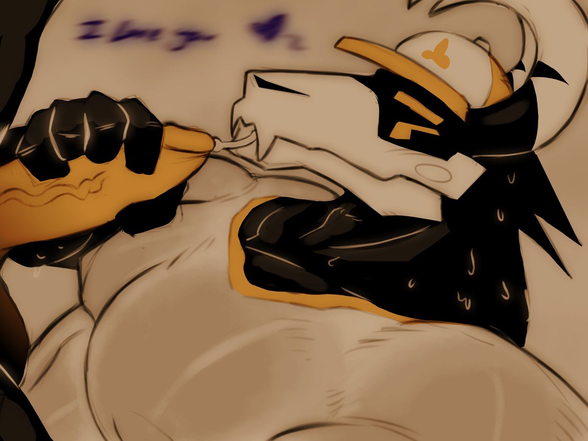 Colossus and Ezedio  (my OC's)