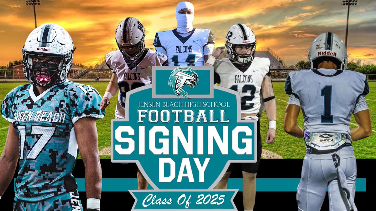 Really excited for senior class signing ceremony today. We'll deserve honor for all these young men. Really proud and Happy for all of them.