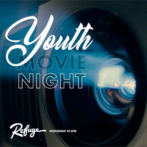 Join us Wednesday at 6PM for REFUGE. We'll be watching a powerful movie that will give you a whole new perspective on JOHN 3:16. Popcorn, drinks, and fellowship will be had, so bring a friend with you.