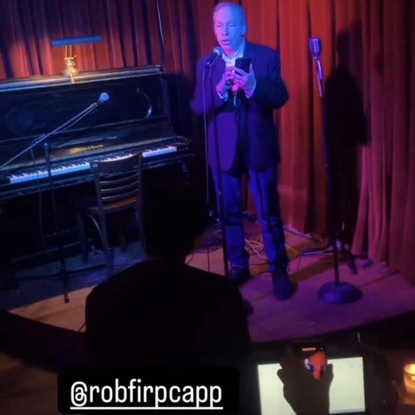 I did a new thing last night! I read my short story “What Are You Supposed to Be?” at the legendary Easy Paradise open mic at KGB Bar in the East Village. 

📺 WATCH last night’s open mic at youtube.com/live/dyYHcYiLA…. Every act was phenomenal, and you can find me at 58:00.