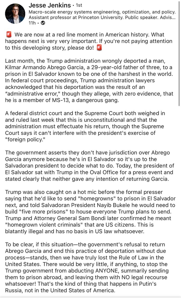 If you grasp the danger of the present moment, you have a responsibility to speak up and urge your representatives to make it a top priority.