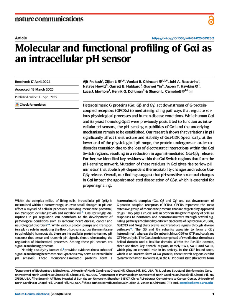 🚨 Excited to share my first-author paper from my postdoctoral research, now published in Nature Communications!
🔗 Read here: lnkd.in/erYG5qhR
Grateful to my PI Sharon Campbell, brilliant co-authors and collaborators—this wouldn’t have been possible without your support.