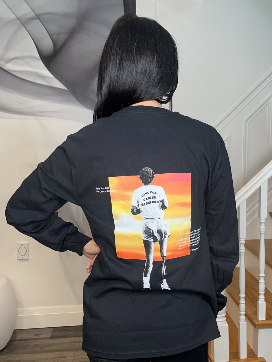 Jee-Yun Lee (@jeeyuntv) on Twitter photo 45 years ago Terry Fox started a marathon against cancer. Together, we can end it. We can “Finish It”, for Terry & for anyone touched by this disease.
Money raised from limited-edition collection will go to life-saving cancer research
<a href="/TerryFoxCanada/">Terry Fox Foundation</a> <a href="/marathonofhope/">Marathon of Hope Cancer Centres Network</a>
#finishit 45 years ago Terry Fox started a marathon against cancer. Together, we can end it. We can “Finish It”, for Terry & for anyone touched by this disease.
Money raised from limited-edition collection will go to life-saving cancer research
<a href="/TerryFoxCanada/">Terry Fox Foundation</a> <a href="/marathonofhope/">Marathon of Hope Cancer Centres Network</a>
#finishit
