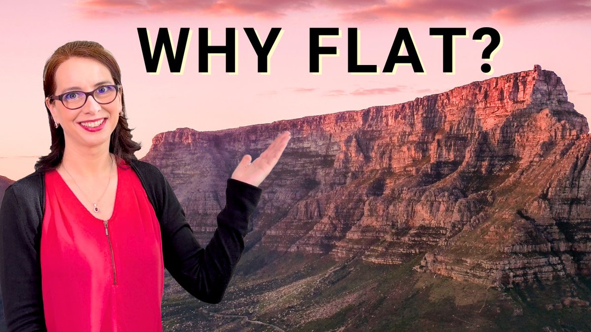 Discover why Table Mountain in Cape Town is flat. Learn about the Geology and Cultural Heritage of Table Mountain. #TableMountain #Geology #CulturalHeritage #CapeTown   --&gt; Video here: youtu.be/eGsA0J4qa8o