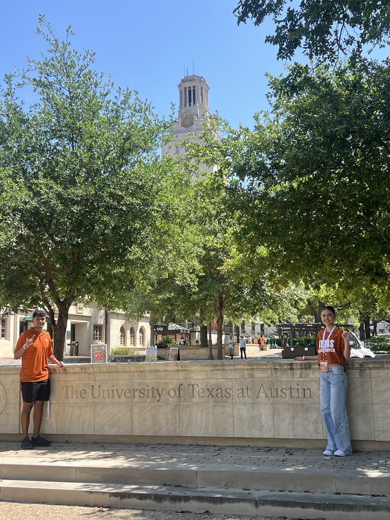 Congratulations to seniors Caleb Peña and Manelly Zepeda! The two have been accepted into the University of Texas School of McCombs!