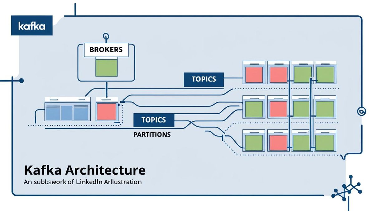 AccentFuture's tweet image. Understanding Kafka Architecture: Brokers, Topics, and Partitions
Kafka Course: t.ly/-7LnS
Discover how Kafka’s Brokers, Topics, and Partitions work together to power scalable, real-time data pipelines in modern architectures.
#ApacheKafka #KafkaArchitecture