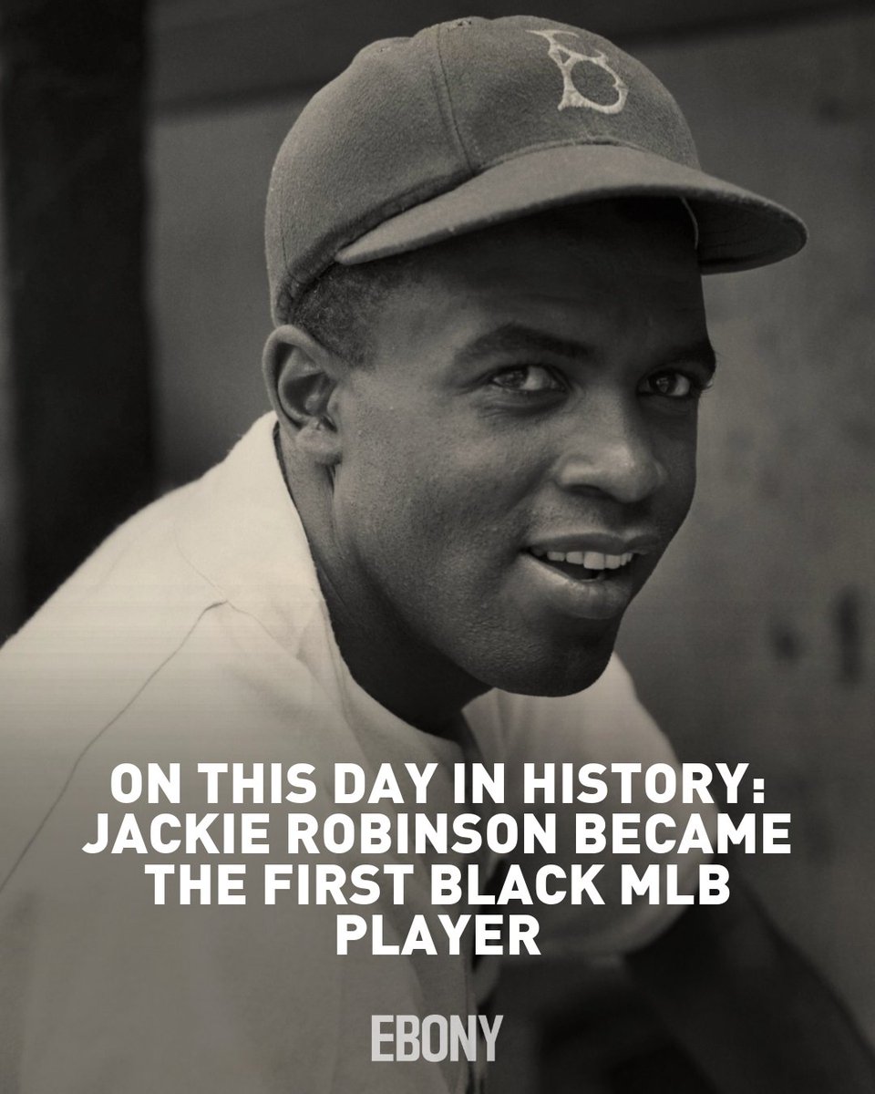 On April 15, 1947, Jackie Robinson made history as the first Black MLB player, stepping onto the field for the Brooklyn Dodgers at Ebbets Field.
Though he didn’t get a hit, he scored the game-winning run and that was just the beginning of a career that changed baseball forever.