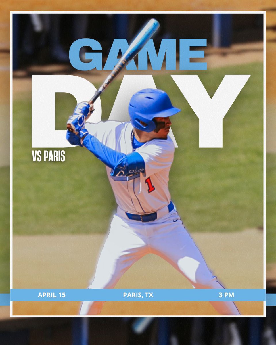 GAME DAY vs Paris!!

📍: Paris, TX
⏰: 3pm

Live stream: tsbnsports.com/angelina-vs-pa…

#RunEm #SameGameSameRules